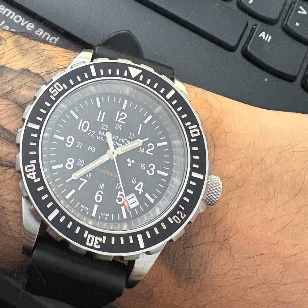 Marathon SAR 41 mm search and rescue watch dive
TSAR